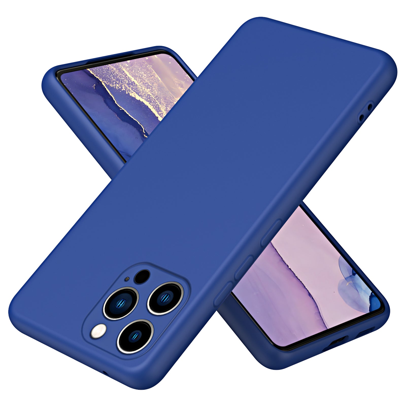 For iPhone 12 Pro 6.1 inch 2.2mm Thickness Anti-fingerprint Rubberized TPU Phone Case Fiber Lining Cushion Protective Phone Back Cover For iPhone 12 Pro 6.1 inch 2.2mm Thickness Anti-fingerprint Rubberized TPU Phone Case Fiber Lining Cushion Protective Phone Back Cover